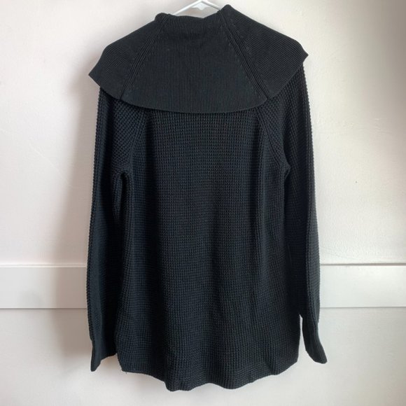 MICHAEL Michael Kors Black Long Sleeve Cowl Neck Sweater - Picture 2 of 6